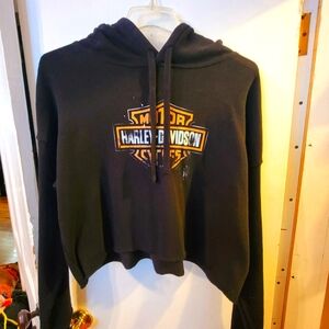 Harley-Davidson Cropped Hoodie